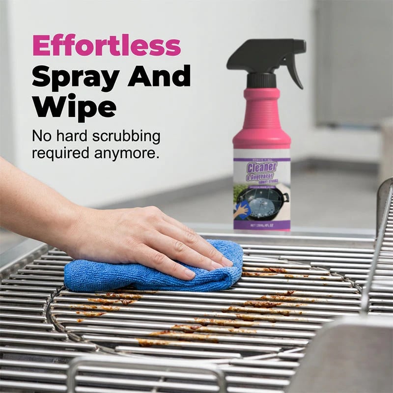 Fast-Acting Heavy-Duty Grill Degreaser Spray