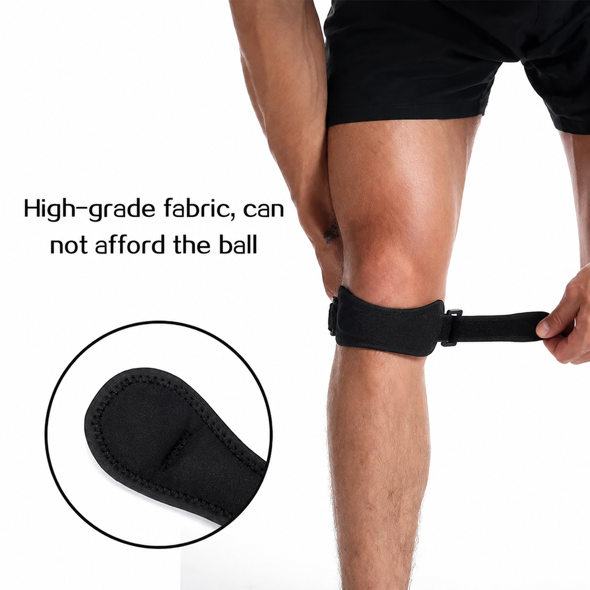 🥳2026 HOT SALE🥳💞50K+ SOLD!🦵💪 50% OFF! Sports Patella Brace – Adjustable strap, breathable neoprene. Relieves knee pain, stabilises patella. Run & gym without pain! 🏃‍♂️✨