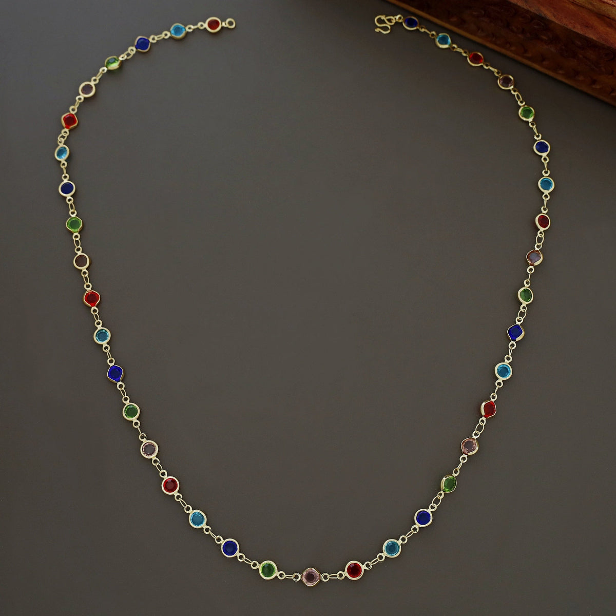 Multicolour Long Neckpiece