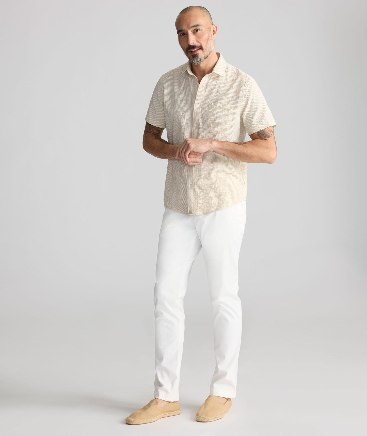 Stretch Cotton Hybrid Pants