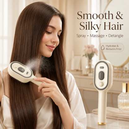 🔥Last Day 50% OFF🔥Electric Spray Air Cushion Massage Comb - Finds