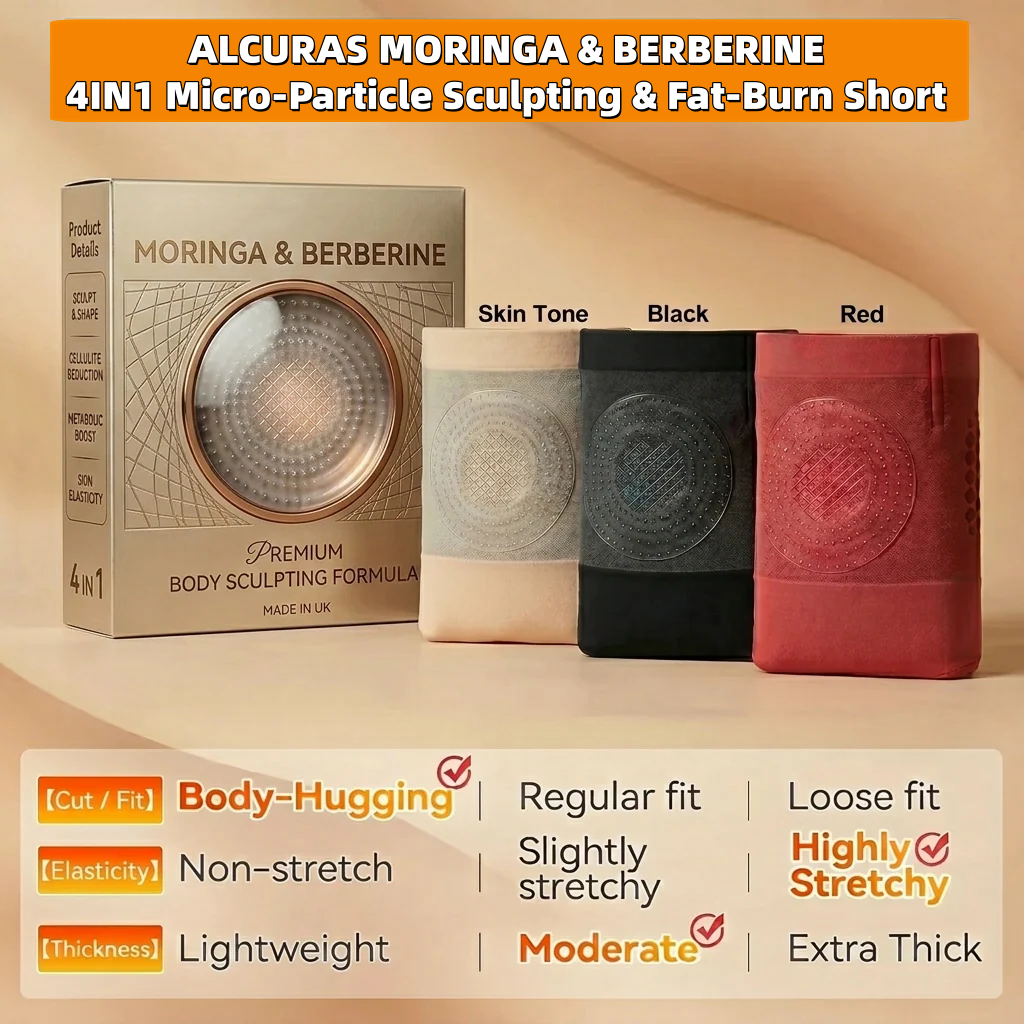 ⏰Sfrcord®️ Official Brand Store |2026 4-In-1 Micro-Particle Sculpting & Fat-Burn Short