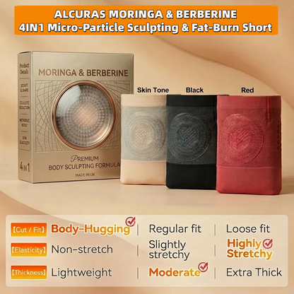 ⏰Sfrcord®️ Official Brand Store |2026 4-In-1 Micro-Particle Sculpting & Fat-Burn Short