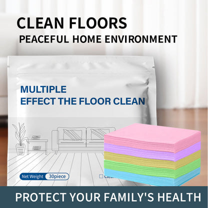 30-Pieces Multi-Effect Floor Cleaning Sheets