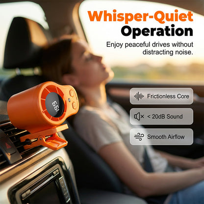 🔥50% OFF ✨Hands-Free Personal Cooling Fan with LED Display