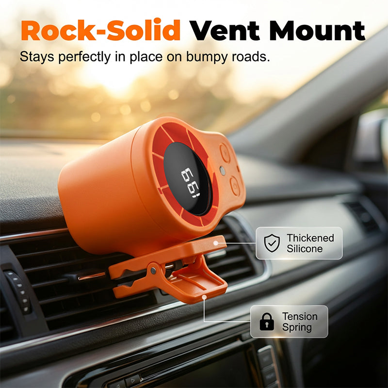 🔥50% OFF ✨Hands-Free Personal Cooling Fan with LED Display